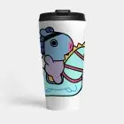 BT21 Travel MUG - MANG - RIDING HORSE