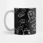 BT21 MUG - BLACK & WHITE - COLLECTION #1