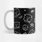 BT21 MUG - BLACK & WHITE - COLLECTION #2