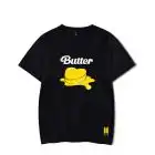 (تيشرت) BTS - Butter-Men-XS-White