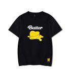 (تيشرت) BTS - Butter-Men-L-Gray