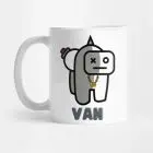 Coffee Mug BT21 Among Us - Van