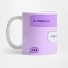 Coffee Mug BT21 Trusfrated chat with RM and JK