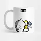 Coffee Mug BT21 VAN, CHIMMY & MANG