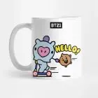 Coffee Mug BT21 MANG & SHOOKY - Hello - Artwork