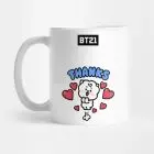 Coffee Mug BT21 RJ - Thanks