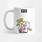 Coffee Mug BT21 RJ, Cooky & Shooky