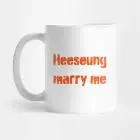 ENHYPEN MUG - Heeseung - Marry Me