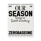 ZEROBASEONE - 2025 [OUR Season] Wall Calendar