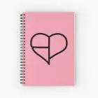 Black Pink Notebook - New Logo