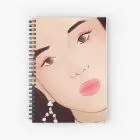 Black Pink Notebook - JISOO - Artwork