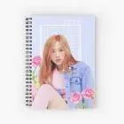 Black Pink Notebook - Rose - Artwork #1