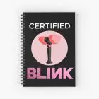 Black Pink Notebook - Certified BLINK - Bl-Ping-Bong