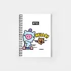 BT21 Notebook - Mang & Shooky - Hello