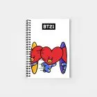 BT21 Notebook - TATA - Teleportation - Artwork