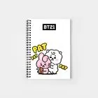 BT21 Notebook - RJ, Cooky & Shooky - Pat Pat Pat