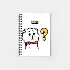 BT21 Notebook - RJ - Confused Artwork