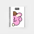 BT21 Notebook - Cooky & Shooky - Peeking