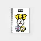 BT21 Notebook - RJ, Mang & Chimmy - Yes