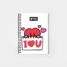 BT21 Notebook - TATA - I <3 U