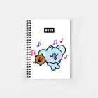 BT21 Notebook - KOYA & Shooky - Dancing Together