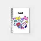 BT21 Notebook - TATA & COOKY - Ha Ha Ha