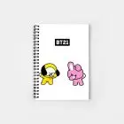 BT21 Notebook - Cooky with Chimmy - Dabbing