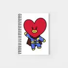 BT21 Notebook - TATA - Anpanman Dress Code - Artwork