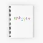 ENHYPEN Notebook - Cute Pastel - Typography