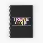 Red Velvet Notebook - IRENE - Typography