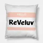 Red Velvet Pillow - I'm a ReVeluv Pillow