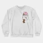 BT21 Sweatshirt - Pocket Cooky & Shooky