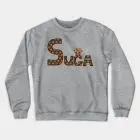 BT21 Sweatshirt - Typography Suga