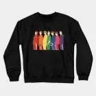 BTS Sweatshirt - Muster Rainbow