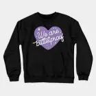 BTS Sweatshirt - We Are Bulletproof - Purple Heart