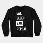 Sweatshirt EXO - EAT. SLEEP. EXO. REPEAT.