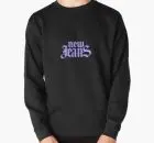 Sweatshirt New Jeans - Purple Logo