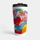 Travel Mug BT21 - TATA Candy - Cute Pastels Artwork