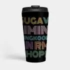 BTS Travel Mug - DYNAMITE Typography - All Members Name