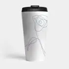 BTS Travel Mug - Love Yourself Tear - Flower