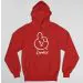 هودي Bt21 — إصدار "BT21" — Bt21 Black Hoodie