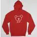 Bt21 Zip Hoodie — Red Classic Ver.