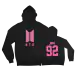 هودي Bts — إصدار "BTS" — Bts Black Hoodie