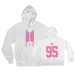 هودي بولوفر Bts — إصدار "BTS" — Bts Black Hoodie