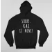 هودي أوفرسايز Exo — إصدار "Signature" — Exo Black Hoodie
