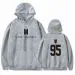Bts Oversized Hoodie — Blue Casual Ver.