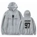 هودي Bts — إصدار "BTS" — Bts Black Hoodie