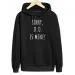 هودي أوفرسايز Exo — إصدار "Signature" — Exo Black Hoodie
