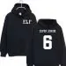 هودي سحاب Super Junior — إصدار "Signature" — Super Junior Black Hoodie