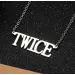 قلادة بقلادة Twice — إصدار "TWICE" — Twice Premium Ver.